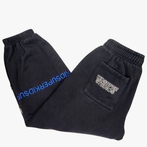 Kidsuper Studios Embroidered Stitch Drawstring Waistline Sweatpants Medium 32